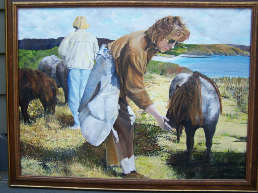 Friends Oil on Canvas