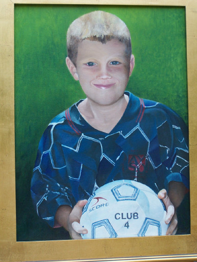 James Oil on Canvas